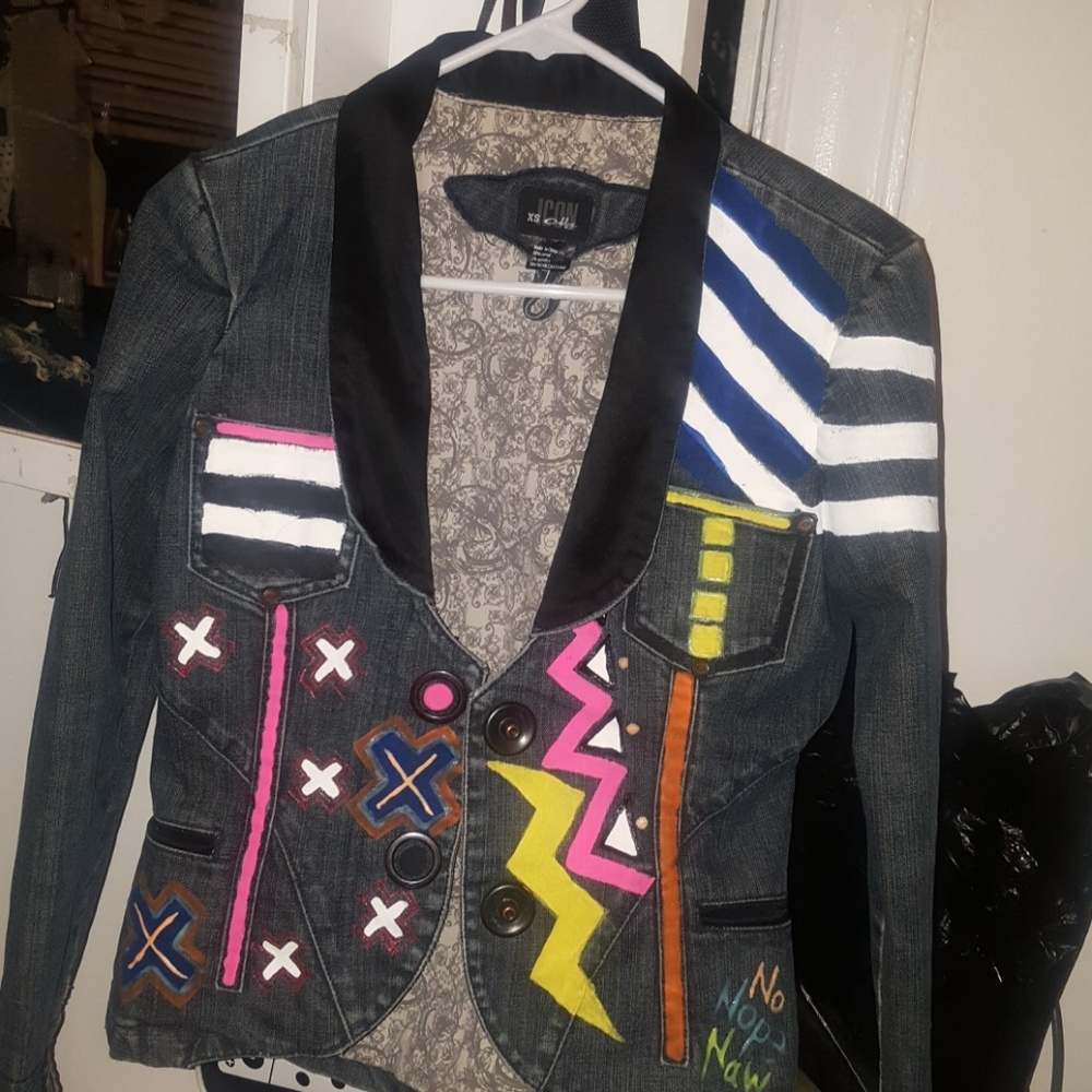 Custom denim jacket